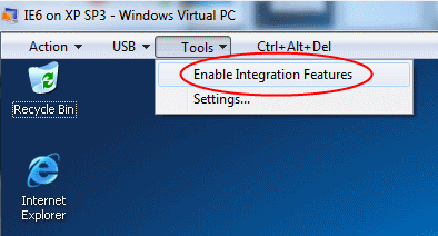 Enable features